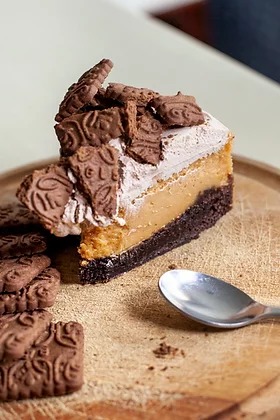 Chocotorta slice